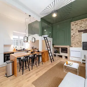 Superbe Avec Jardin Centre - Jerzual Appartement Dinan